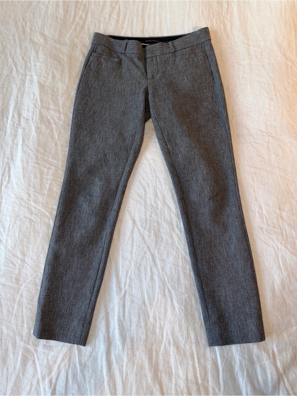 Banana Republic Women's Gray Tailored Dress Pants